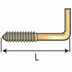 Gond à Vis Bois Torbel En Laiton 4 Mm X 50 Mm - Boîte De 100 -Bosch Soldes Boutique gonlai2