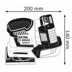 Ponceuse Vibrante Bosch GSS 18V-10 S/Batterie Ni Chargeur En Coffret L-Boxx -Bosch Soldes Boutique gss 18v 10 3
