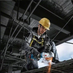 Meuleuse Bosch Ø125mm GWS 18V-7 2 Batteries GBA 18V 4,0Ah Chargeur GAL 18V-40 L-Boxx