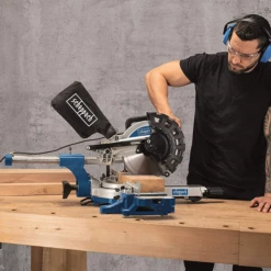 Scie à Onglet Radiale Scheppach Ø255 Mm - HM254 2000W -Bosch Soldes Boutique hm254 4