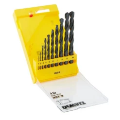 Coffret De 10 Forets à Métaux Dewalt DT5911-QZ Acier HSS-R - 1 à 10 Mm -Bosch Soldes Boutique hsrr2
