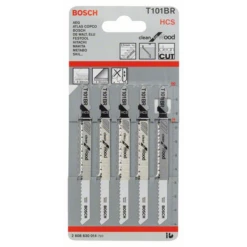 Jeu De 5 Lames De Scie Sauteuse Pour Bois T 101 BR : Bosch 2608630014 -Bosch Soldes Boutique imageproduct309254 1