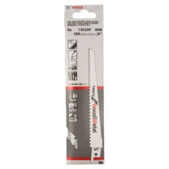 Bosch 5 Lames De Scie Sabre Pour Bois Et Métal S 611 DF : 2608656258 -Bosch Soldes Boutique imageproduct351537 1