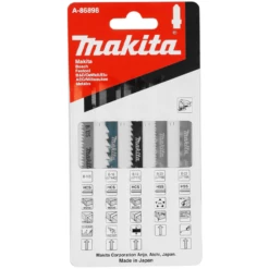 Lame Scie Sauteuse Bois Et Métal Makita B10S B16 B13 B23 B22 - Lot De 5