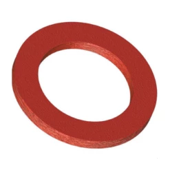 Joint D'étanchéité Raccord 12 X 17 - D10 X 15 X 1.5 Mm Fibre Rouge - 10