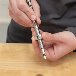 Foret Bois Pour Trous De Poche Avec Collier D'arrêt Et Jauge - Clé Hexagonale - Kreg -Bosch Soldes Boutique kpha308 03