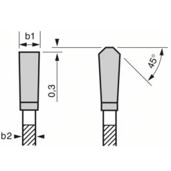 Lame Scie Circulaire Bosch Multi-matériaux 305 X 30 Mm 96 Dents