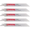 Lame Scie Récipro Tôle Fine Bi-Métal Flexible Makita - Lot De 5 -Bosch Soldes Boutique lame bimetal inox x5