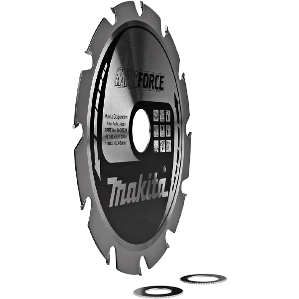 Lame Scie Circulaire Bois TCT MakForce Makita Diamètre 190x30mm 12 Dents 4 Lame Scie Circulaire Bois TCT MakForce Makita Diamètre 190x30mm 12 Dents – Image 2