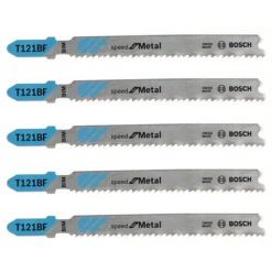 Lame Scie Sauteuse Bosch T 121 BF Speed For Metal Jeu De 5 Lames