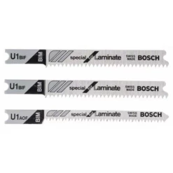 Lame Scie Sauteuse Bosch U 1BIF 1AOF Laminate Lot De 3 Lames
