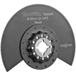 Lame Segment Starlock Bois HCS TMA049 Makita Déporté Diamètre 85 Mm