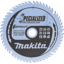 Lame Scie Circulaire Bois Efficut Makita 165 X 20 Mm 56 Dents -Bosch Soldes Boutique lame specialized efficut b 57320
