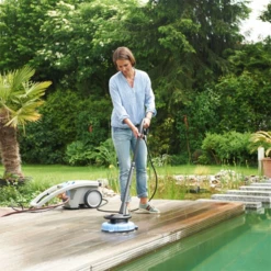 Laveur De Sol Round Cleaner Avec Roues Nettoyeur Kranzle Raccord D12 -Bosch Soldes Boutique laveur de sol round cleaner 180 bars pour nettoyeur kranzle raccord d12