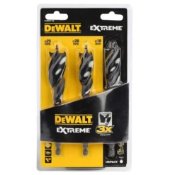 3 Mèches à Bois à 3 Pointes Dewalt DT90237-QZ 1/4 " 16 20 Et 25 Mm -Bosch Soldes Boutique meche 2