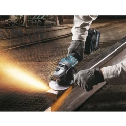 Meuleuse D'angle Makita Diamètre 125 Mm 40 V Max Li-Ion - Puissance 1100 W - 2 Batteries + Chargeur -Bosch Soldes Boutique meuleuse makita6