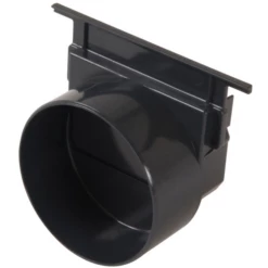 Fond Naissance Nicoll NAT178 Pour Caniveau DRP178 - Noir - Ø 100 Mm