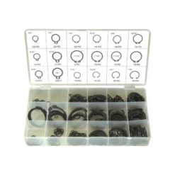 Assortiment De 300 Circlips Extérieurs Equinoxe Diamètre 3 à 32 Mm