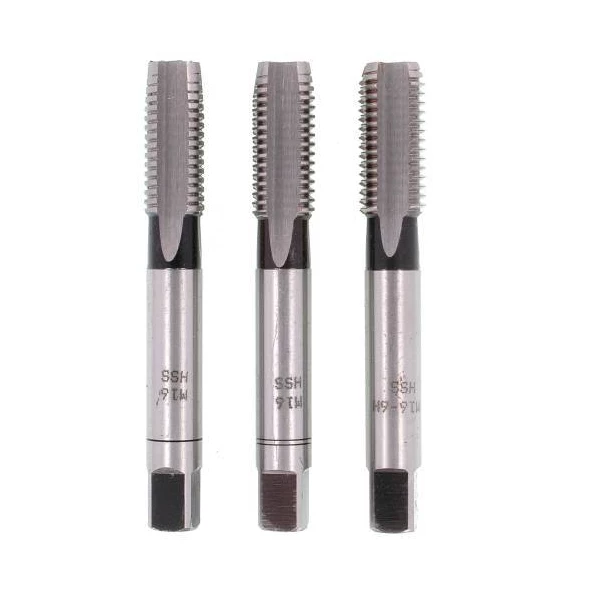 Jeu De 3 Tarauds à Main Hss 4x70 Mm : Riss 3155V04X70 3253110123368 3 Jeu De 3 Tarauds à Main Hss 4x70 Mm : Riss 3155V04X70 3253110123368