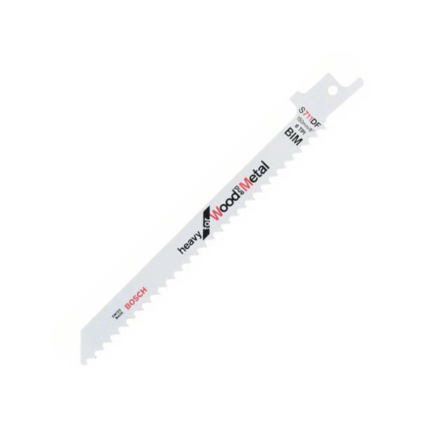 5 Lames De Scie Sabre Pour Bois Et Métal S 711 DF : Bosch 2608656260 4 5 Lames De Scie Sabre Pour Bois Et Métal S 711 DF : Bosch 2608656260 – Image 2