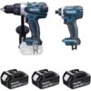 Ensemble 2 Machines DDF458 Et DTD152 18 V Référence DLX2144TJ1 Makita -Bosch Soldes Boutique p171354