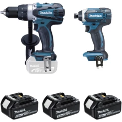 Ensemble 2 Machines DDF458 Et DTD152 18 V Référence DLX2144TJ1 Makita