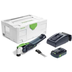 Outil Oscillant Festool Vecturo OSC 18 Li 3,1 E-Compact Avec Une Batterie BP 18 Li 3,1 C Et Chargeur Rapide TCL 6 575385 -Bosch Soldes Boutique p182407
