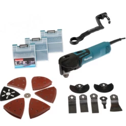 Outil Multifonctions Oscillant MAKITA 320W TM3010CX3J -Bosch Soldes Boutique p185446