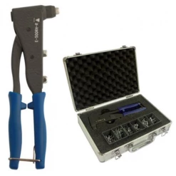 Pince à Main Avec Ressort - E-500RH-R Scell-It - Pour Rivets Aveugles 3 à 5 Mm - En Coffret Avec Assortiment De Rivets E-500RH-R-S