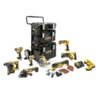 Ensemble De 8 Machines Dewalt DCK853P4-QW 4 Batteries 5 Ah Et Chargeur -Bosch Soldes Boutique pack