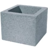 Bloc Pilier En Béton à Enduire - 27 CM X 27 CM - épaisseur 19 CM -Bosch Soldes Boutique pilier beton