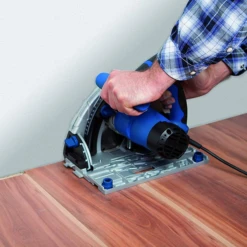 Scie Plongeante Scheppach Ø 160 Mm PL55 Avec Lame Et Rail De Guidage