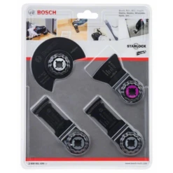 4 Lames Bosch Starlock Menuiserie Travaux Du Sol Outil Multifonction -Bosch Soldes Boutique pm5