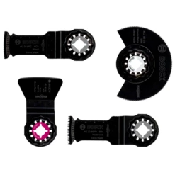4 Lames Bosch Starlock Menuiserie Travaux Du Sol Outil Multifonction