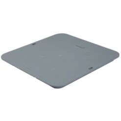 Couvercle Piéton De Regard D'eaux Pluviales à Clipser - 300 Mm X 300 Mm - PVC - Gris -Bosch Soldes Boutique retx