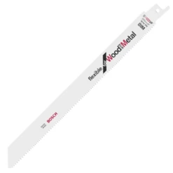 Lame Scie Sabre Bois Métal Bosch S1122VF Wood Metal 225x19x0,9mm Lot X 5 -Bosch Soldes Boutique s1122vflame