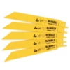 Lame De Scie Sabre Bois Et Métal Dewalt DT2345-QZ BIM 152 Mm - Lot De 5 -Bosch Soldes Boutique sab3
