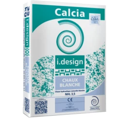 Chaux Hydraulique Naturelle Blanche - Chaux Rabot NHL 3,5 - Sac De 35 Kg