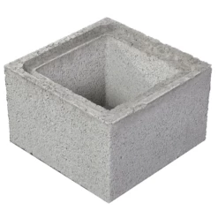 Boisseau En Pouzzolane Pour Conduit De Cheminée - 25 CM X 20 CM - Hauteur