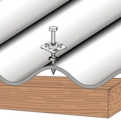 Tirefond à Bourrer Pour Fixation De Plaques Fibres-ciment Sur Charpente Bois - 8 X 120 Mm - Seau De 100 Etanco 10203000 -Bosch Soldes Boutique tirefond bourrer fixation plaques fibres ciment sur charpente bois 8 120 mm seau 100 3