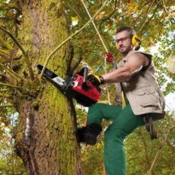 Tronçonneuse élagueuse Thermique Scheppach CSP2540 25,4 Cc 25 Cm -Bosch Soldes Boutique tronc 1