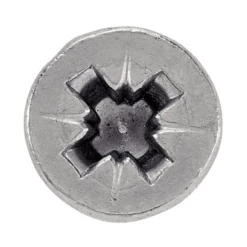 Vis Bois Agglo Tête Fraisée Pozi Filetage Total Acier Zingué M5x30mm 500