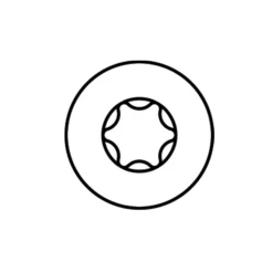 Vis Bois Heco Topix Plus Acier Zingué Fraisée 8x240mm FP HD40 X50 -Bosch Soldes Boutique vis bois tete torx 4