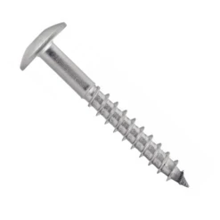 Vis Façade - Tête Cylindrique Extra Large - 6 Lobes - Inox A2 - Diam. L. - Filetage Partiel - Boîte De