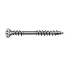 Spax Vis De Façade - 4.5x70mm Double Filetage Tête Bombée En Inox A2
