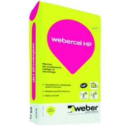 Mortier De Scellement Calage Et Clavetage Webercel HP