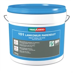 Enduit De Ragréage Mural En Pâte - 101 Lankomur Parenduit- Seau De 25 KG