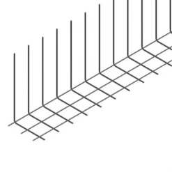 Armature Attente En Forme De L Pour Bloc à Bancher 3HA7 HA10 - 35x70 Cm - Espacement 25 Cm - L. 4 M