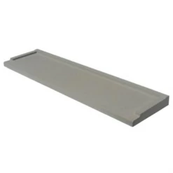 Seuil Porte-fenêtre En Béton - Gris Larg 34 Cm