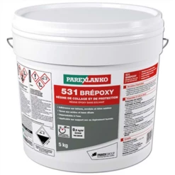 Résine De Collage De Voirie BREPOXY 531 - Seau De 5,00 KG
